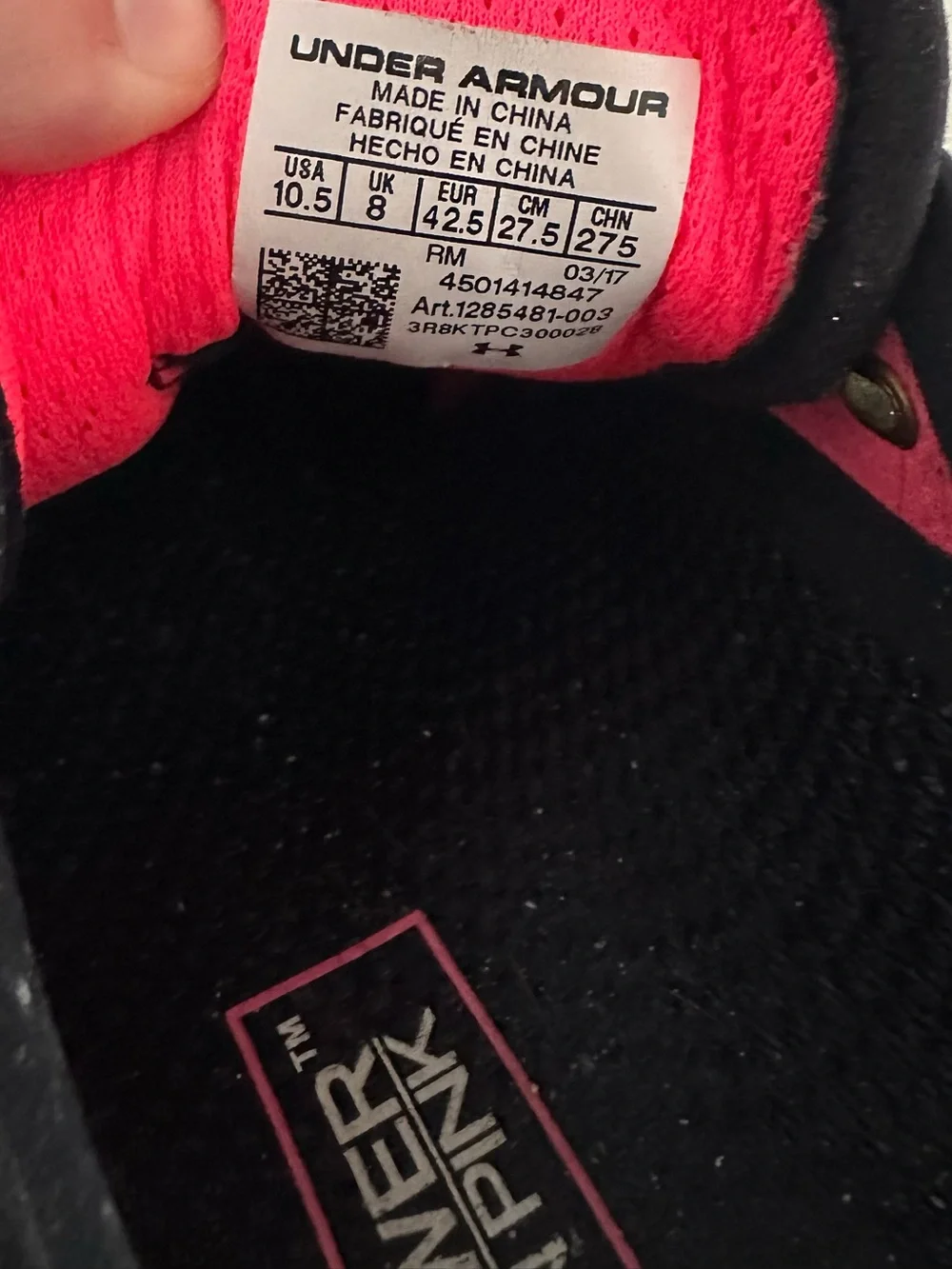 Under Armour Charged Bandit 3 